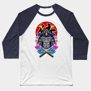 Samurai Gorilla 01 Baseball T-Shirt